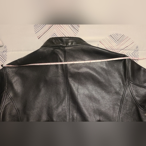 DANIER Men's Leather Biker Jacket. - Picture 12 of 12